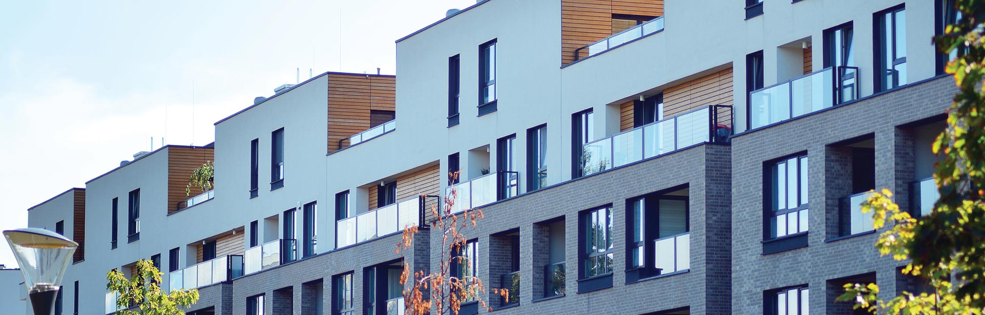 Picture of apartment buildings